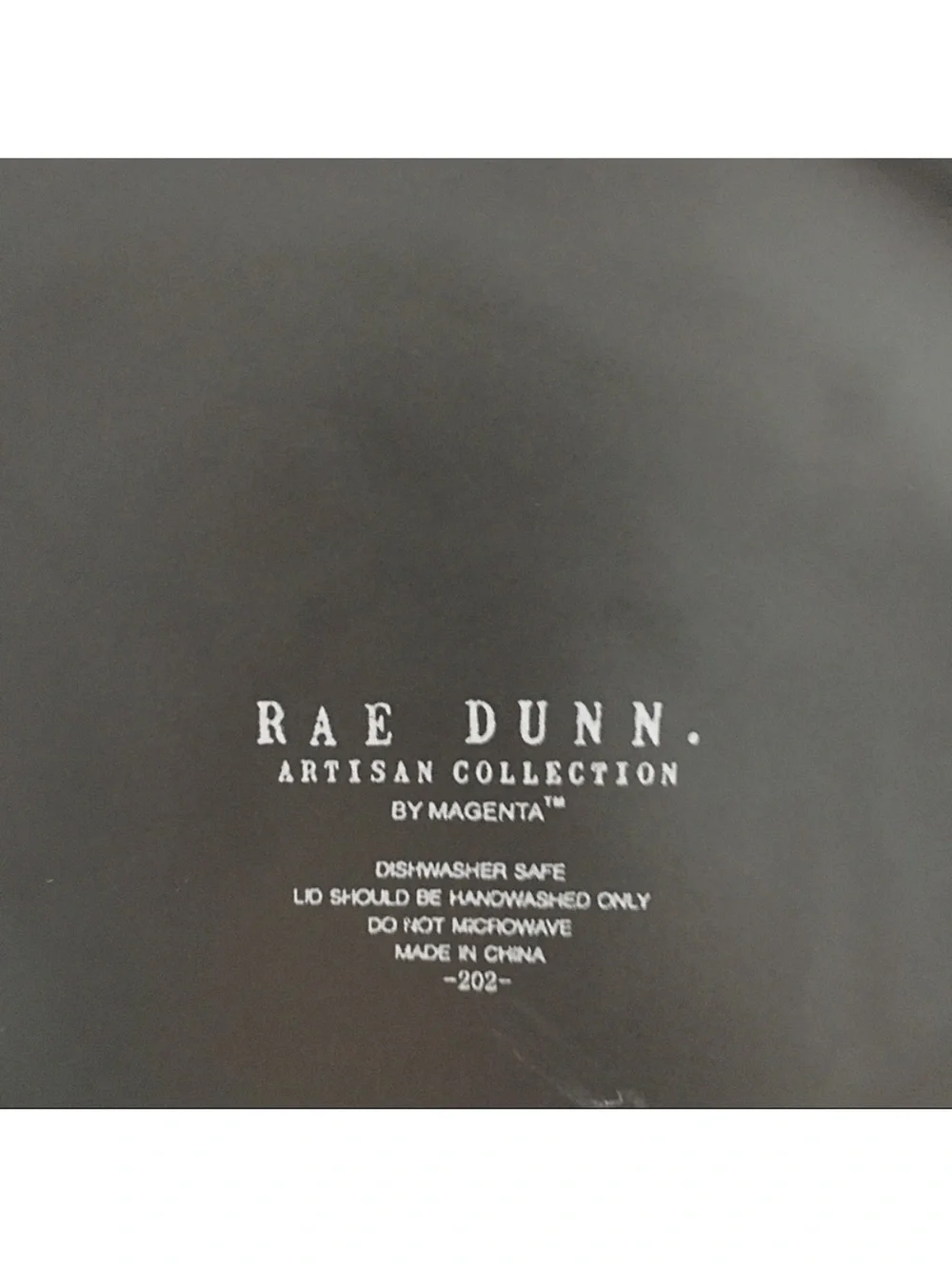 Rae Dunn Black 